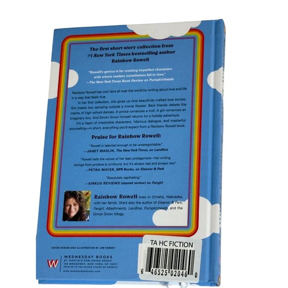 Scattered Showers Rainbow Rowell Hardcover Short Stories - Picture 3 of 3